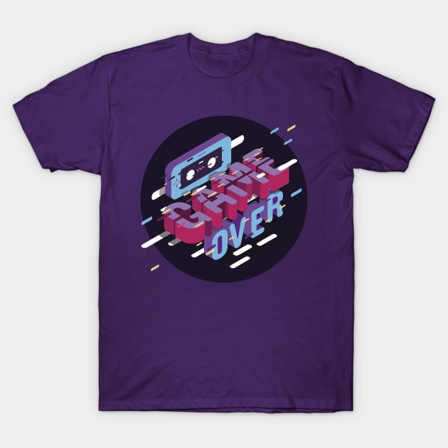 Game Over T-Shirt by Draws!Draws!Draws!